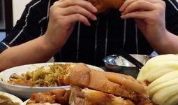 刘大瓜吃猪手,猪手美食盛宴来袭