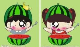 吃瓜 男女 照片高清,吃瓜男女的趣味瞬间